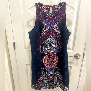 Banana Republic Paisley Sleeveless Dress
